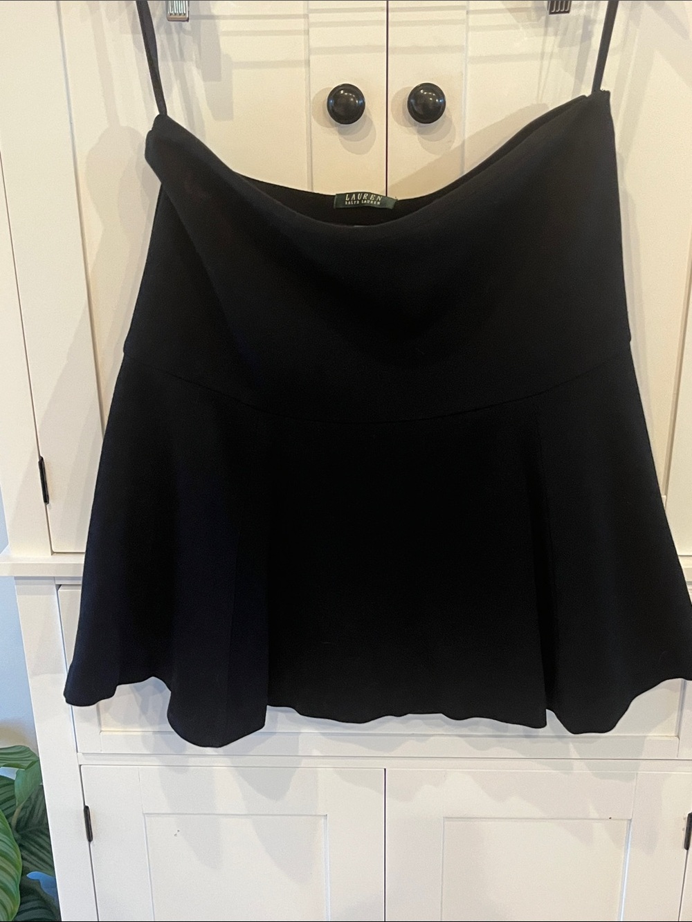 Lauren Ralph Lauren Black Circle Skirt